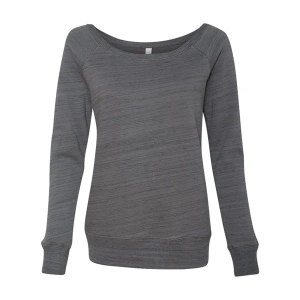 BELLA + CANVAS Women's Sponge Fleece Wide Neck Sweatshirt - BELLA + CANVAS Women's Sponge Fleece Wide Neck Sweatshirt - Image 6 of 30