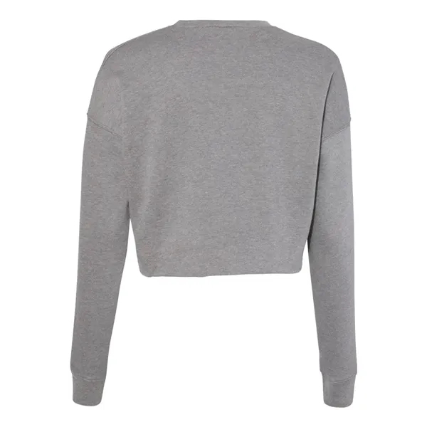 BELLA + CANVAS Women's Crop Fleece Crewneck Sweatshirt - BELLA + CANVAS Women's Crop Fleece Crewneck Sweatshirt - Image 6 of 14