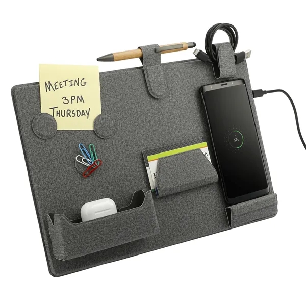 MagClick™ Fast Wireless Charging Desk Organizer - MagClick™ Fast Wireless Charging Desk Organizer - Image 10 of 11