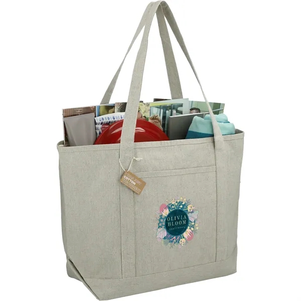 Repose 10oz Recycled Cotton Tote - Repose 10oz Recycled Cotton Tote - Image 10 of 12