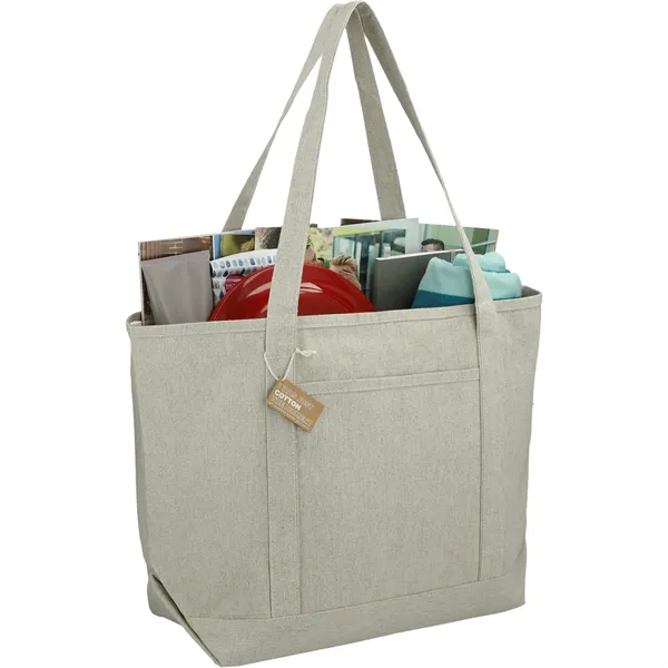 Repose 10oz Recycled Cotton Tote - Repose 10oz Recycled Cotton Tote - Image 12 of 12