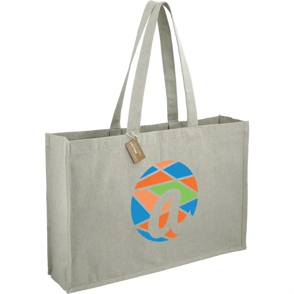 Repose 10oz Recycled Cotton Shoulder Tote - Repose 10oz Recycled Cotton Shoulder Tote - Image 11 of 13