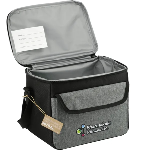Recycled Boxy 9 Can Lunch Cooler - Recycled Boxy 9 Can Lunch Cooler - Image 5 of 6