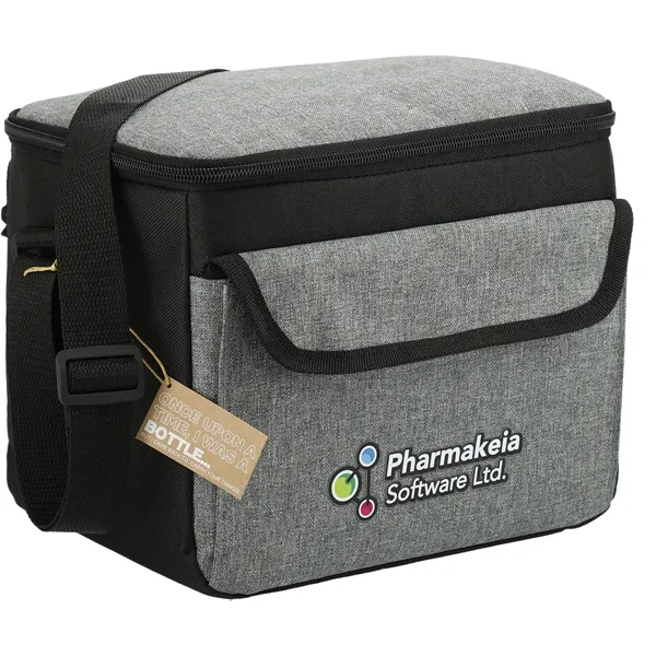 Recycled Boxy 9 Can Lunch Cooler - Recycled Boxy 9 Can Lunch Cooler - Image 4 of 6