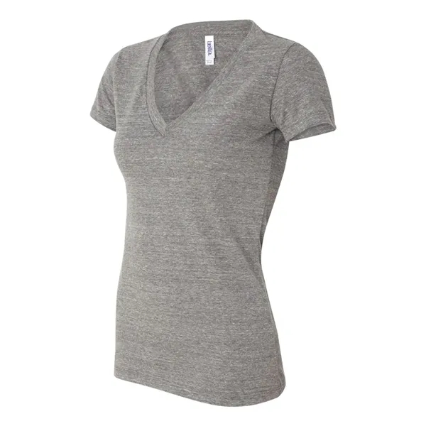 BELLA + CANVAS Women's Triblend Deep V-Neck Tee - BELLA + CANVAS Women's Triblend Deep V-Neck Tee - Image 17 of 27