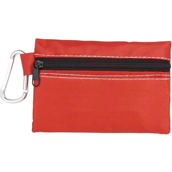 Zippered 20-Piece First Aid Pouch - Zippered 20-Piece First Aid Pouch - Image 10 of 22
