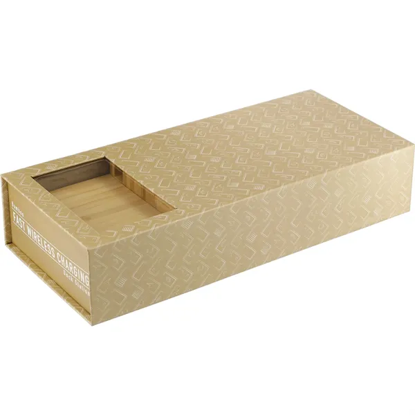 Bamboo Fast Wirelsss Charging Dock Station - Bamboo Fast Wirelsss Charging Dock Station - Image 12 of 13