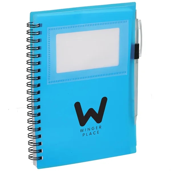 FSC® Recycled 5" x 7" Star Spiral Notebook with Pe - FSC® Recycled 5" x 7" Star Spiral Notebook with Pe - Image 15 of 28