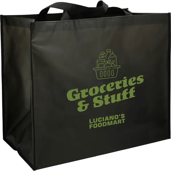 Double Laminated Wipeable Jumbo Tote - Double Laminated Wipeable Jumbo Tote - Image 3 of 6