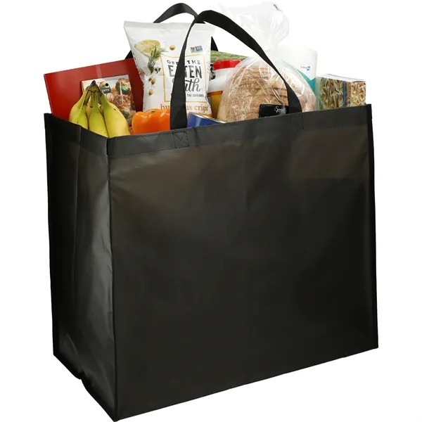 Double Laminated Wipeable Jumbo Tote - Double Laminated Wipeable Jumbo Tote - Image 4 of 6