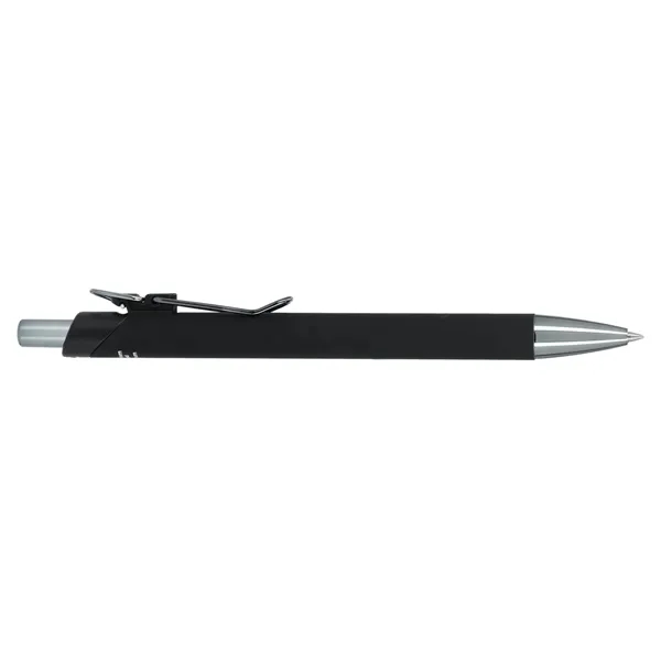 Metallic Recycled Aluminum Soft Touch Gel Pen - Metallic Recycled Aluminum Soft Touch Gel Pen - Image 6 of 16