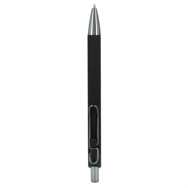 Metallic Recycled Aluminum Soft Touch Gel Pen - Metallic Recycled Aluminum Soft Touch Gel Pen - Image 0 of 16
