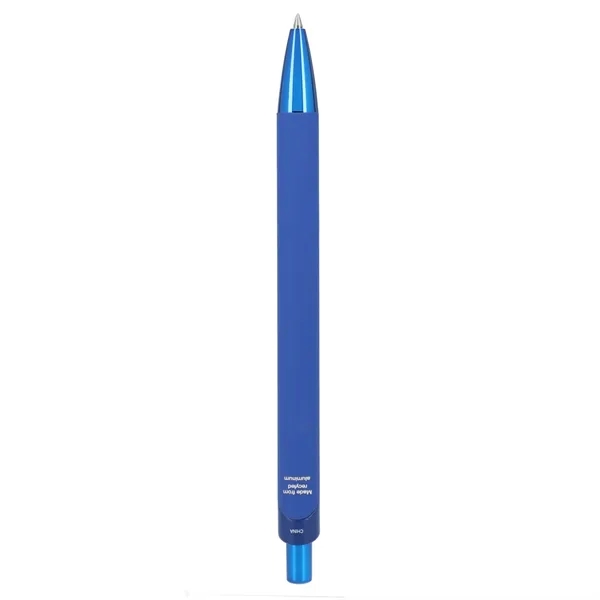 Metallic Recycled Aluminum Soft Touch Gel Pen - Metallic Recycled Aluminum Soft Touch Gel Pen - Image 8 of 16