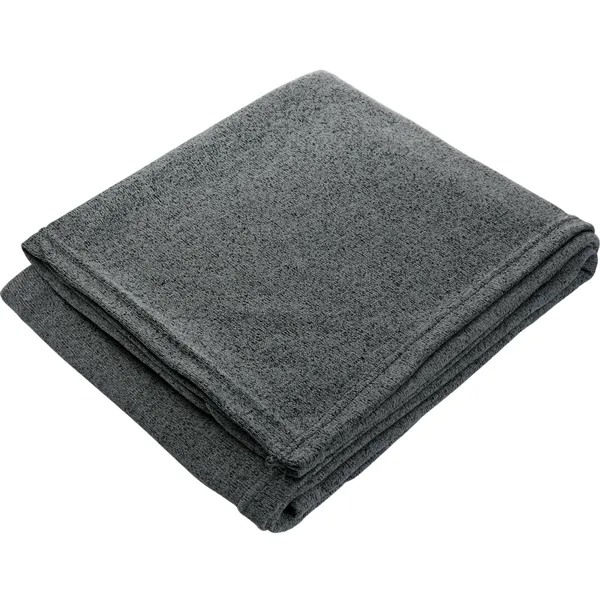 Heathered Fleece Blanket - Heathered Fleece Blanket - Image 3 of 7
