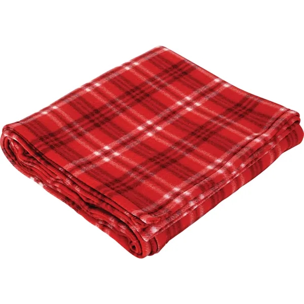 Plaid Fleece Blanket - Plaid Fleece Blanket - Image 8 of 8