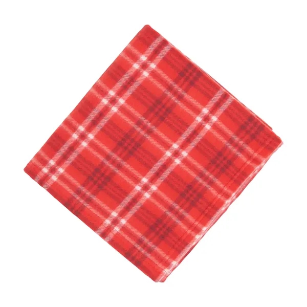Plaid Fleece Blanket - Plaid Fleece Blanket - Image 5 of 8