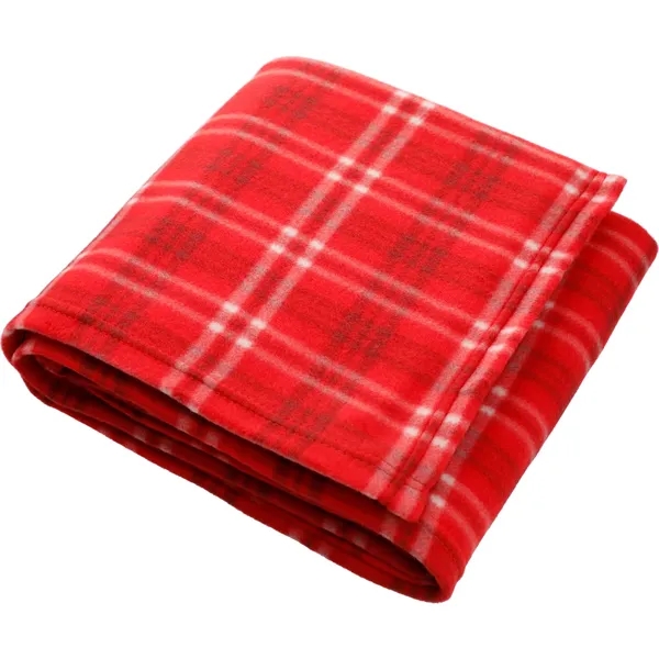 Plaid Fleece Blanket - Plaid Fleece Blanket - Image 7 of 8