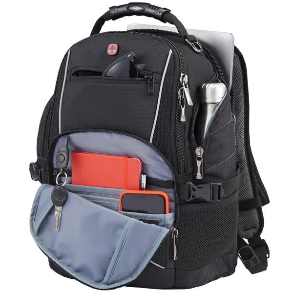 Wenger Pro II Recycled 15" Computer Backpack - Wenger Pro II Recycled 15" Computer Backpack - Image 12 of 18