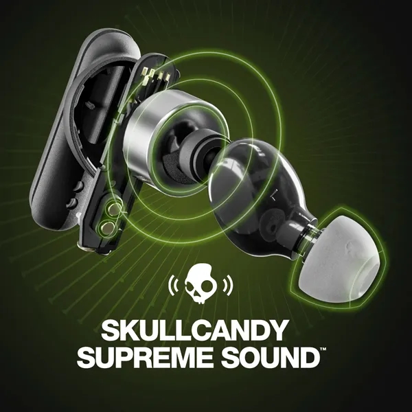 Skullcandy Smokin' Buds True Wireless Earbuds - Skullcandy Smokin' Buds True Wireless Earbuds - Image 9 of 22