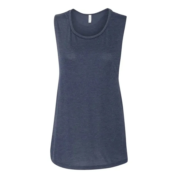 BELLA + CANVAS Women's Flowy Scoop Muscle Tank - BELLA + CANVAS Women's Flowy Scoop Muscle Tank - Image 34 of 85