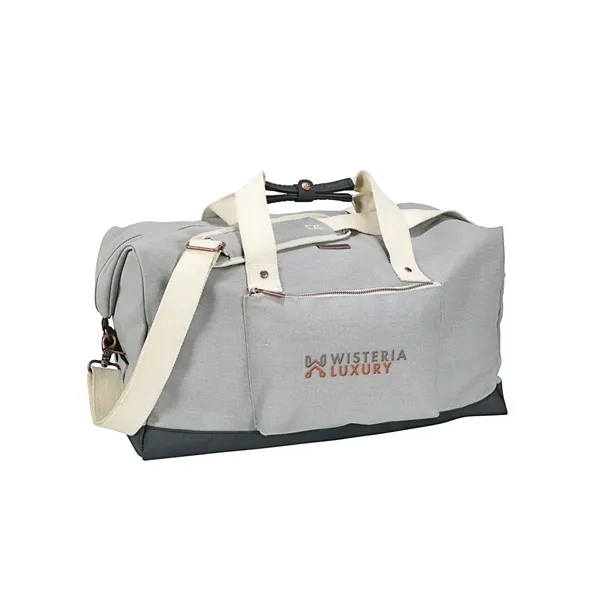 Cutter & Buck® 19" Cotton Weekender Duffel - Cutter & Buck® 19" Cotton Weekender Duffel - Image 4 of 5