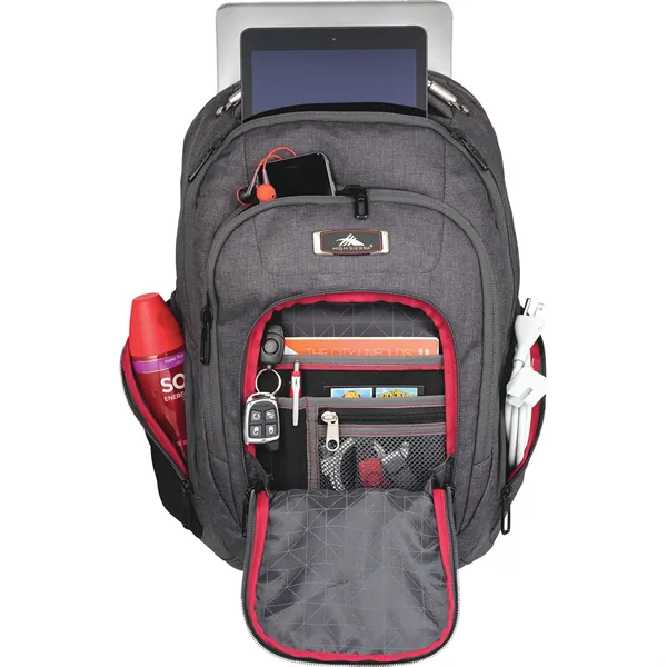 High Sierra 17" Computer UBT Deluxe Backpack - High Sierra 17" Computer UBT Deluxe Backpack - Image 6 of 12