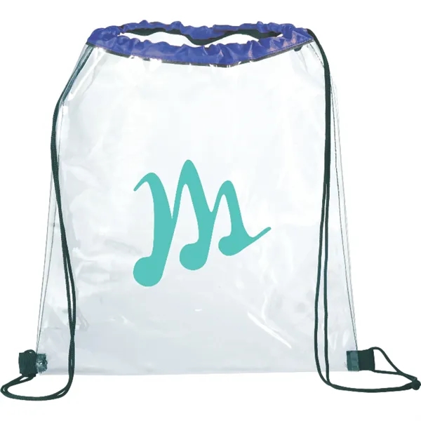 Rally Clear Drawstring Bag - Rally Clear Drawstring Bag - Image 1 of 13