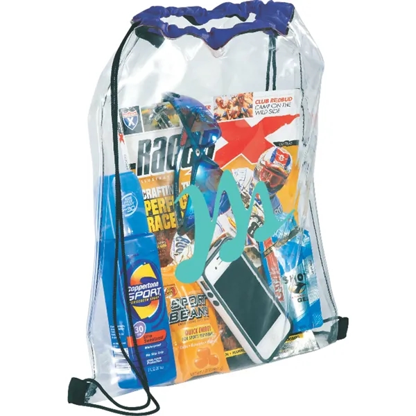 Rally Clear Drawstring Bag - Rally Clear Drawstring Bag - Image 2 of 13