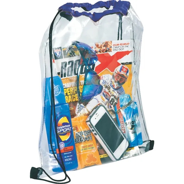 Rally Clear Drawstring Bag - Rally Clear Drawstring Bag - Image 5 of 13
