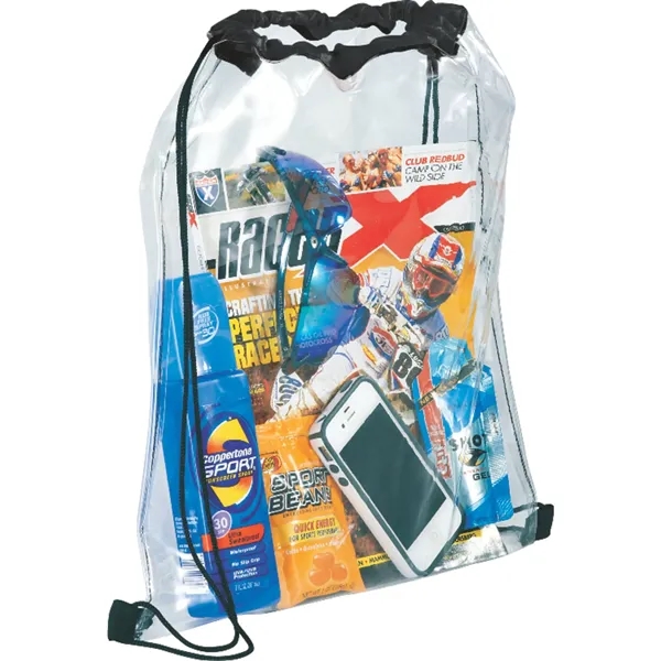 Rally Clear Drawstring Bag - Rally Clear Drawstring Bag - Image 13 of 13