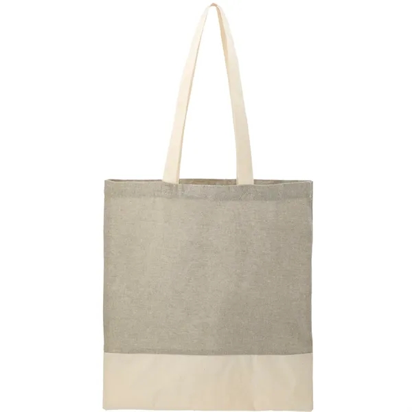 Split Recycled 5oz Cotton Twill Convention Tote - Split Recycled 5oz Cotton Twill Convention Tote - Image 17 of 21