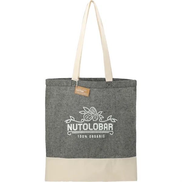 Split Recycled 5oz Cotton Twill Convention Tote - Split Recycled 5oz Cotton Twill Convention Tote - Image 0 of 21