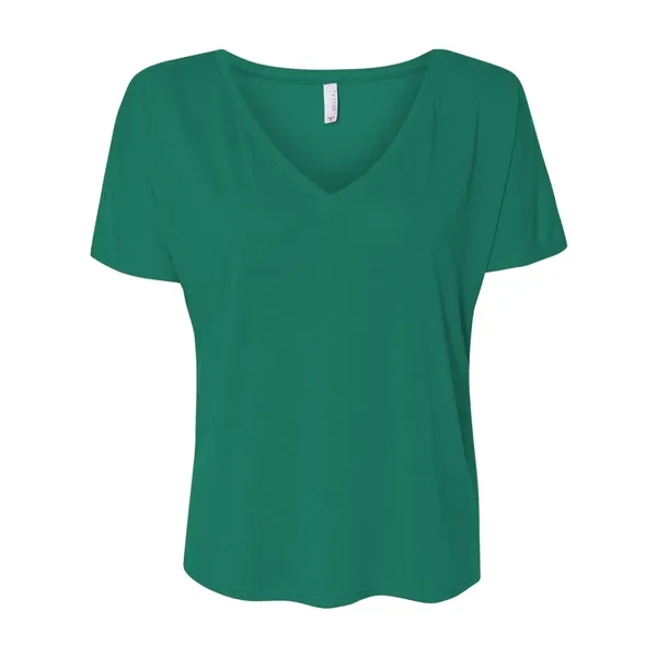 BELLA + CANVAS Women's Slouchy V-Neck Tee - BELLA + CANVAS Women's Slouchy V-Neck Tee - Image 28 of 59