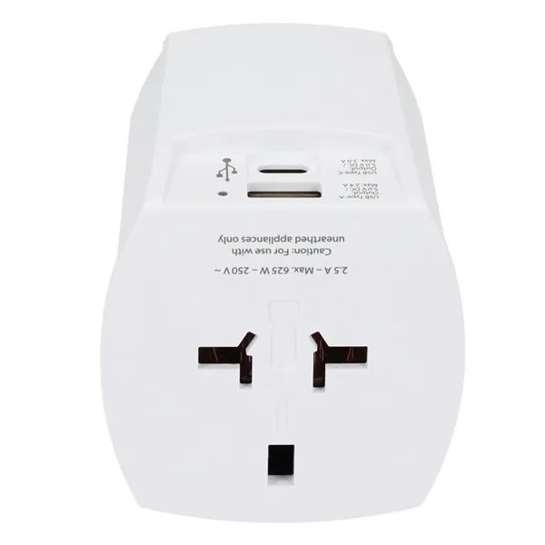 SKROSS World Travel Adapter MUV USB Type A & Type - SKROSS World Travel Adapter MUV USB Type A & Type - Image 2 of 13