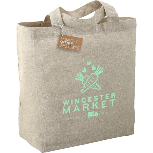 Recycled 5oz Cotton Twill Grocery Tote - Recycled 5oz Cotton Twill Grocery Tote - Image 1 of 18