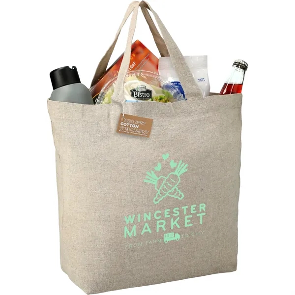 Recycled 5oz Cotton Twill Grocery Tote - Recycled 5oz Cotton Twill Grocery Tote - Image 2 of 18