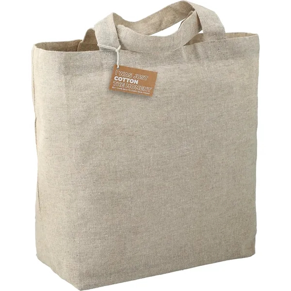 Recycled 5oz Cotton Twill Grocery Tote - Recycled 5oz Cotton Twill Grocery Tote - Image 4 of 18