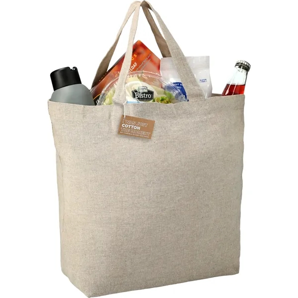 Recycled 5oz Cotton Twill Grocery Tote - Recycled 5oz Cotton Twill Grocery Tote - Image 5 of 18