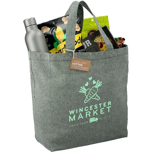 Recycled 5oz Cotton Twill Grocery Tote - Recycled 5oz Cotton Twill Grocery Tote - Image 8 of 18