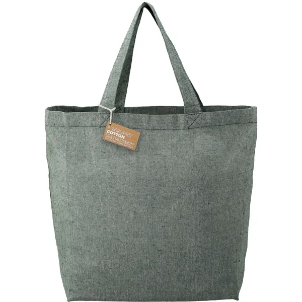 Recycled 5oz Cotton Twill Grocery Tote - Recycled 5oz Cotton Twill Grocery Tote - Image 9 of 18