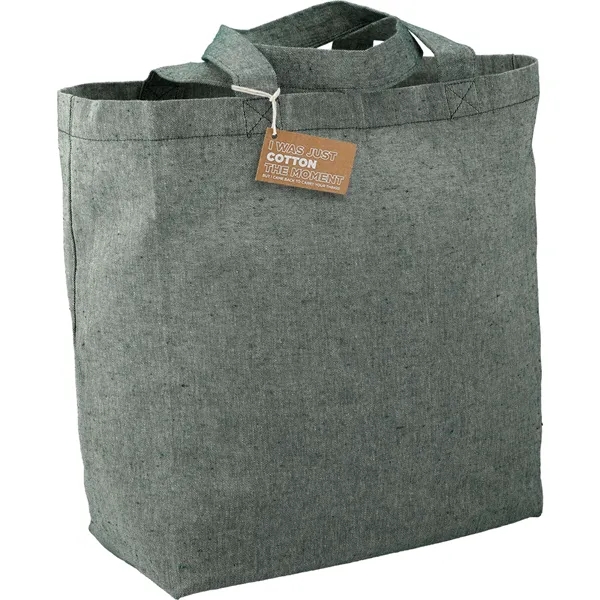 Recycled 5oz Cotton Twill Grocery Tote - Recycled 5oz Cotton Twill Grocery Tote - Image 10 of 18