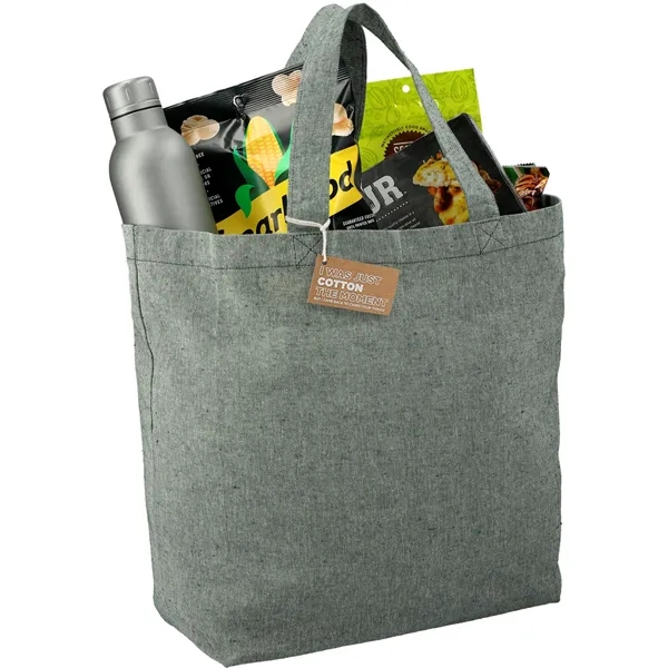 Recycled 5oz Cotton Twill Grocery Tote - Recycled 5oz Cotton Twill Grocery Tote - Image 11 of 18