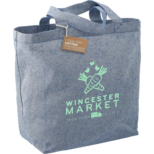 Recycled 5oz Cotton Twill Grocery Tote - Recycled 5oz Cotton Twill Grocery Tote - Image 14 of 18