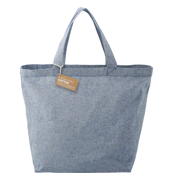 Recycled 5oz Cotton Twill Grocery Tote - Recycled 5oz Cotton Twill Grocery Tote - Image 16 of 18