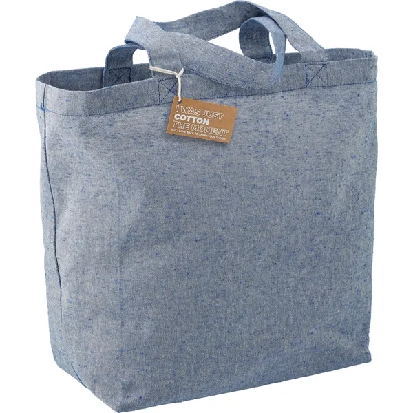 Recycled 5oz Cotton Twill Grocery Tote - Recycled 5oz Cotton Twill Grocery Tote - Image 17 of 18