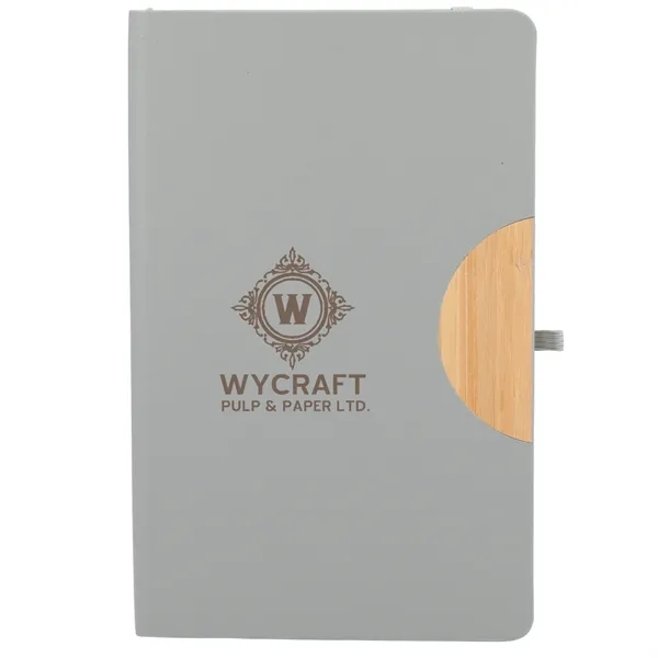 Custom 5.5" x 8.5" Kaya Bamboo Trim Journal