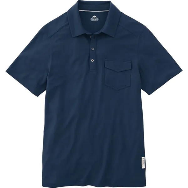 Custom Men's LUNENBURG Roots73 Short Sleeve Polo
