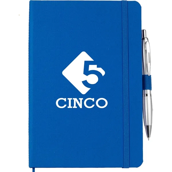 Custom FSC® 5.5" x 8.5" Recycled Marine Bound Journal