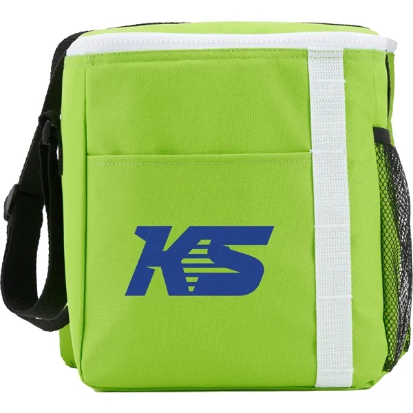 Custom Accent Recycled 12 Can Lunch Cooler