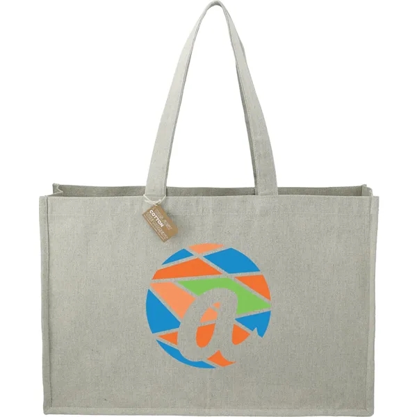 Custom Repose 10oz Recycled Cotton Shoulder Tote
